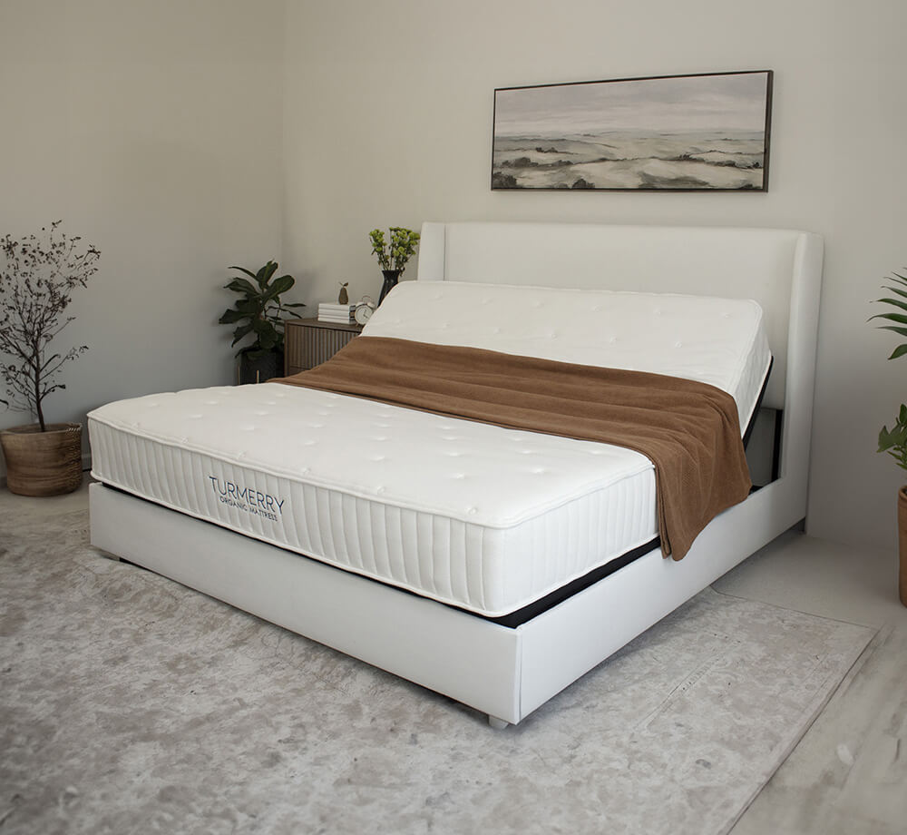 Best organic mattress on adjustable bed frame with highest quality materials - Mattress performs better